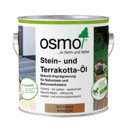 Stein- und Terrakotta-Öl