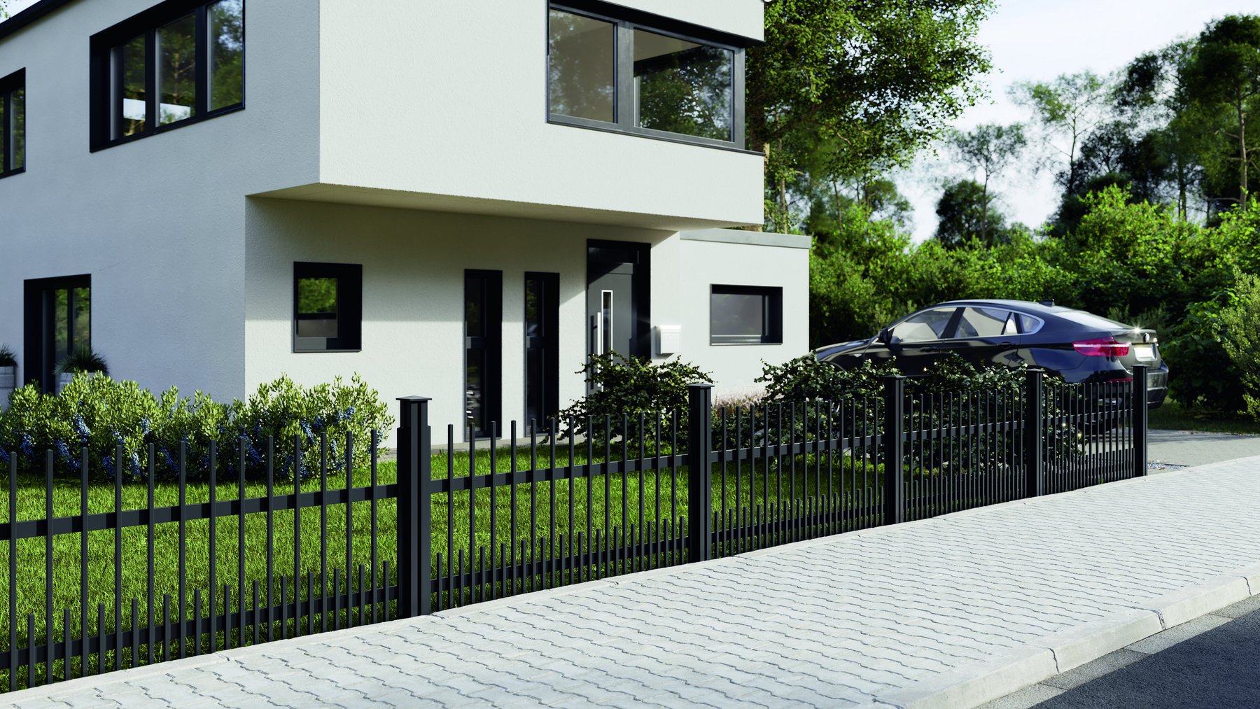 Alu-Fence Square
