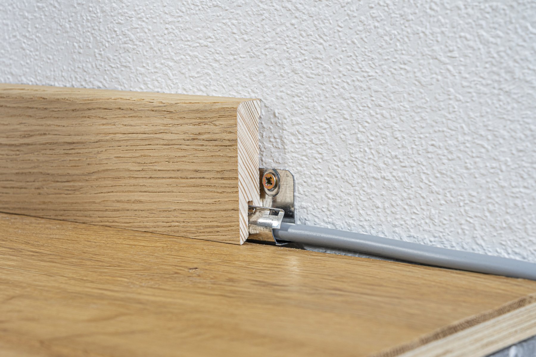 Fussbodenleisten Holzoberfläche