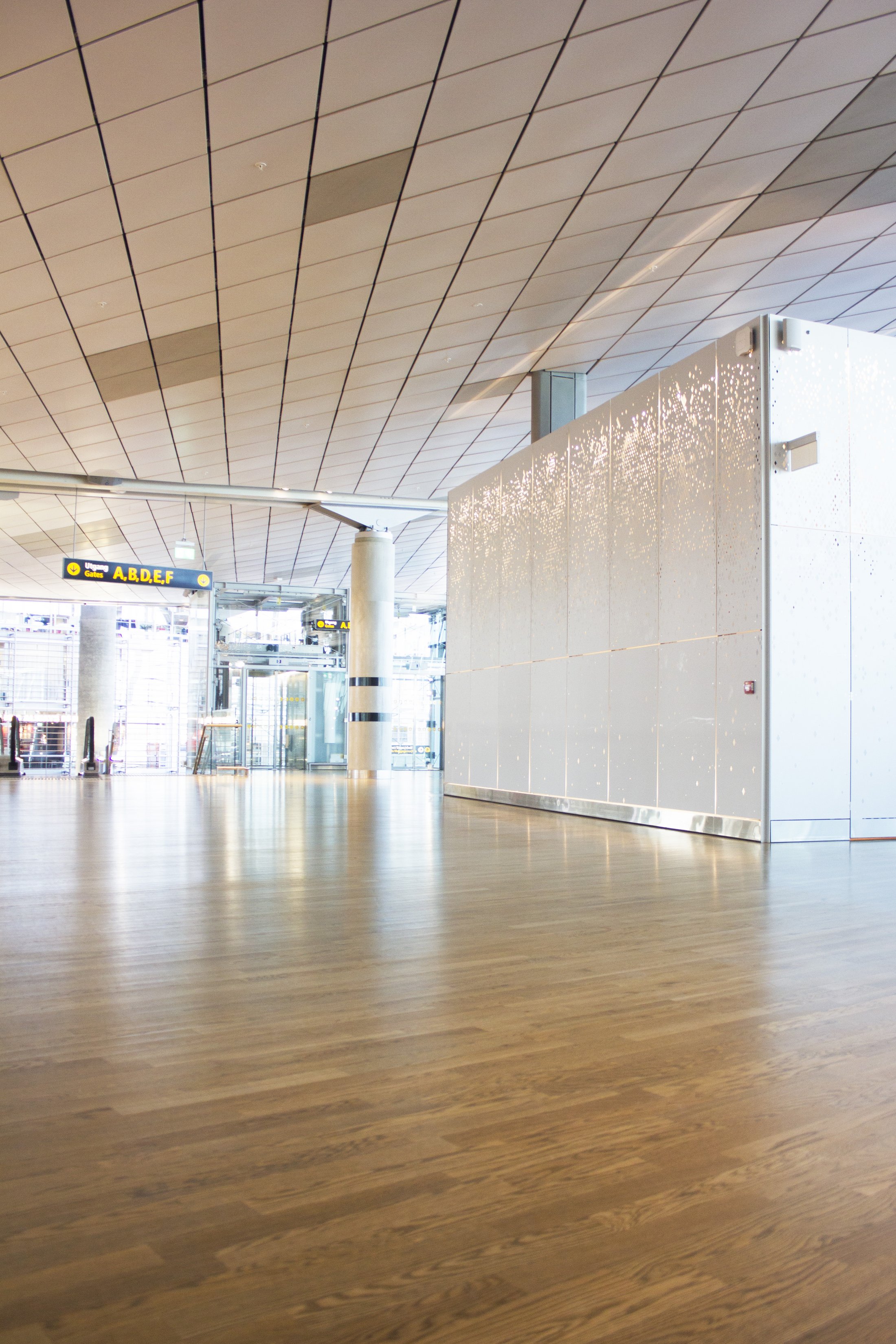 Flughafen Oslo - Norwegen