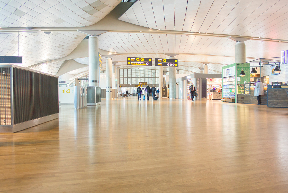 Flughafen Oslo - Norwegen